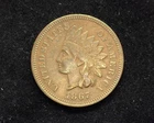 HS&C: 1867 Indian Head Penny/Cent VF/XF - US Coin