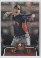 2012 Bowman Platinum Prospects X-Fractor Heath Hembree #BPP91 1g5