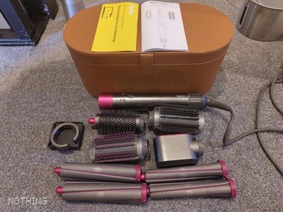 ORIGINAL DYSON AIRWRAP HS01 COMPLETE HAARTROCKNER STYLER VERPACKT FUSCIA