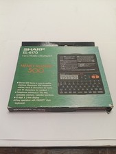 Vintage SHARP EL-6170 Electronic Organizer Memo Master 500 New