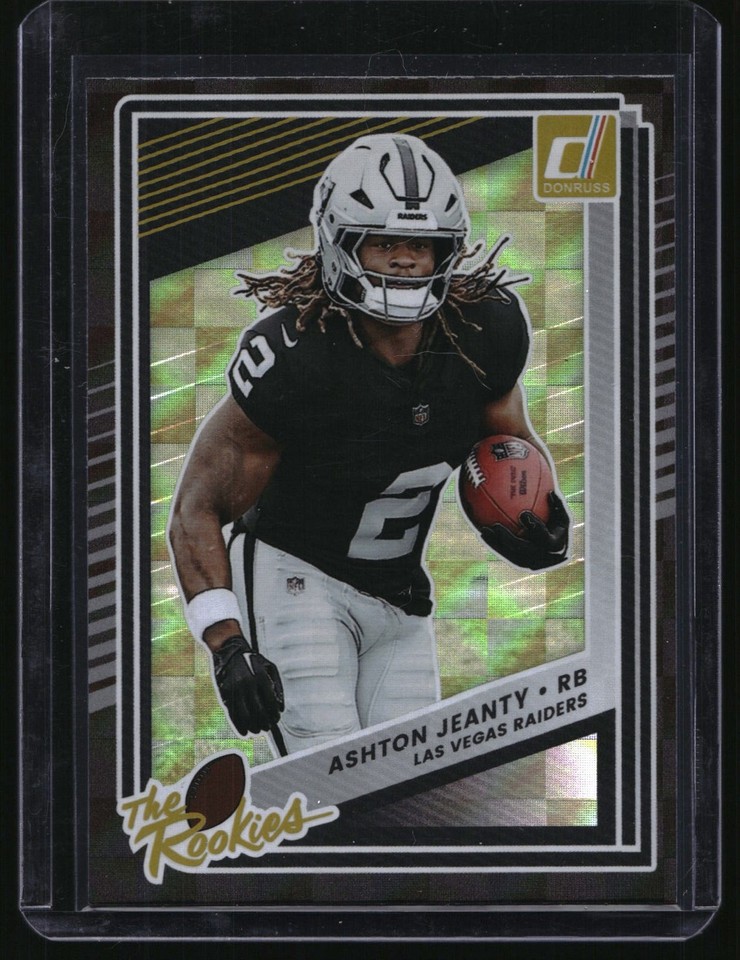 2025 Donruss The Rookies #7 Ashton Jeanty 2025 Donruss The Rookies #7 Ashton Jeanty