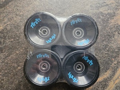Area Longboard Wheels  4er Rollen Set  AR-69-black  69 x 55 mm mit Kugellager
