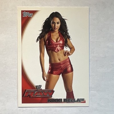 Topps WWE Raw 2010 Nikki Bella #8 Wrestling