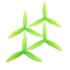 HQProp 5.5X3.5X3 5535 5 Inch 3-Blade Propellers Set (2x CW / 2x CCW) Poly Carbon