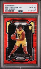 2023 Prizm Red Seismic 89/299 Brice Sensabaugh #177 PSA 10 RC