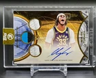 2025-26 Topps Three 3 - Myles Turner #V3A-MT Veteran 3 Patch Auto Gold /10