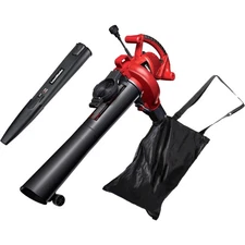 Electric Leaf Blower Vacuum Mulcher 12 Amp 240 MPH 380 CFM 16:1 Mulch