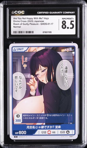 2025 DIVINE CROSS ROOM OF GUILTY PLEASURE #17 HOJO CGC 8.5