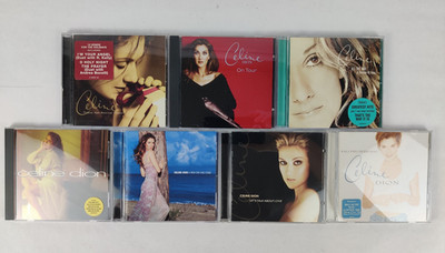 Celine Dion 7 CD Lot Collection