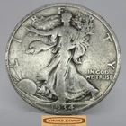 1934 Walking Liberty Half Dollar, 90% Silver - #C59115NQ