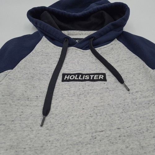 Sudadera Con Capucha Hollister Para Hombre Gris Vu5 Talla S - Imagen 5 de 7