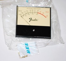 NOS Fender Beede VU Meter. for vintage audio tube amplifier