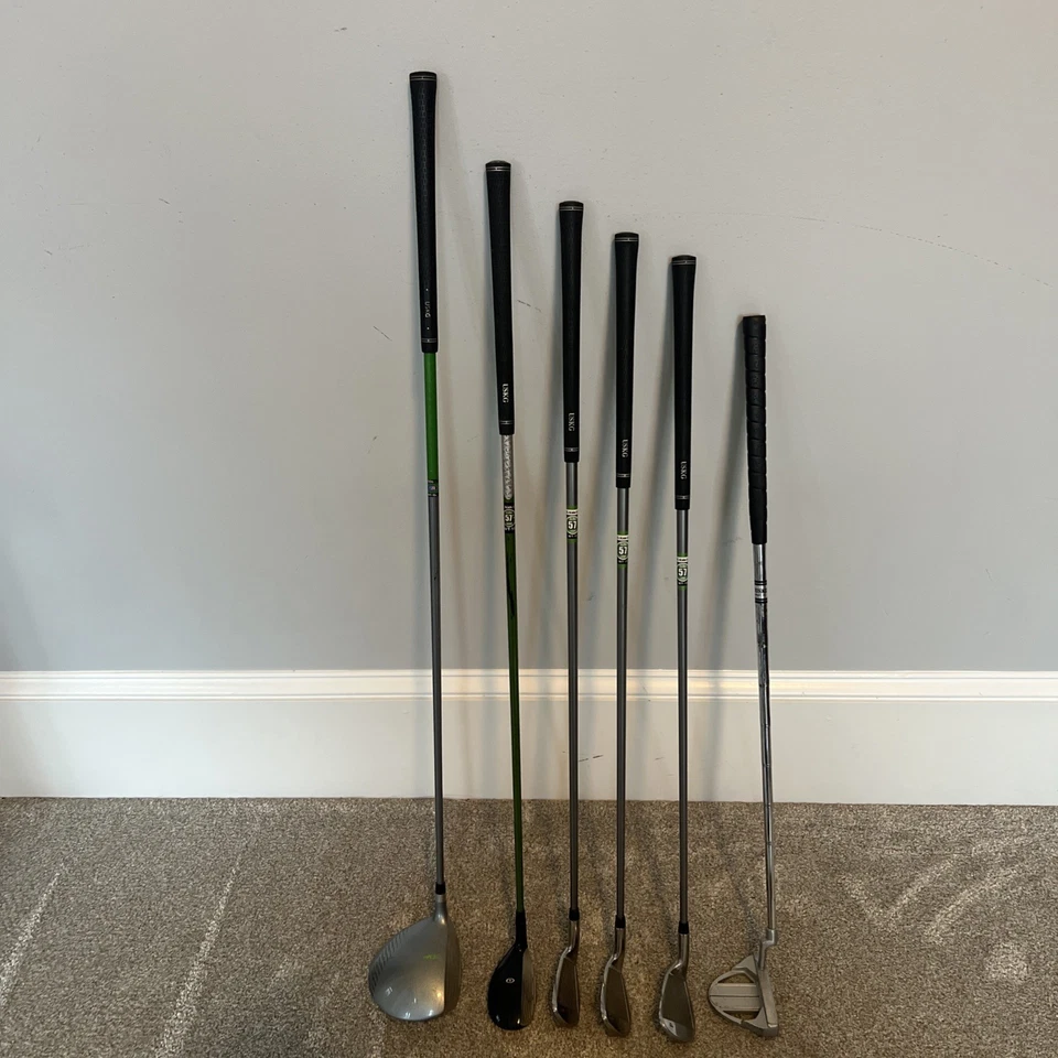 US Kids Golf Youth UL57 Wt-15 Junior 6 Club Set USKG LH For “57-60” Tall W/bag - Image 3 of 4