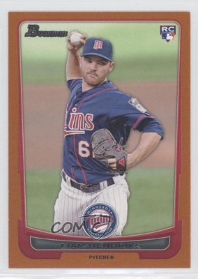 2012 Bowman Draft Orange 37/250 Liam Hendriks #19 Rookie RC 00ab