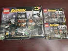 LEGO Batman 2006 7785 Arkham Asylum INCOMPLETE Build And Vehicles NO MINIFIGURES