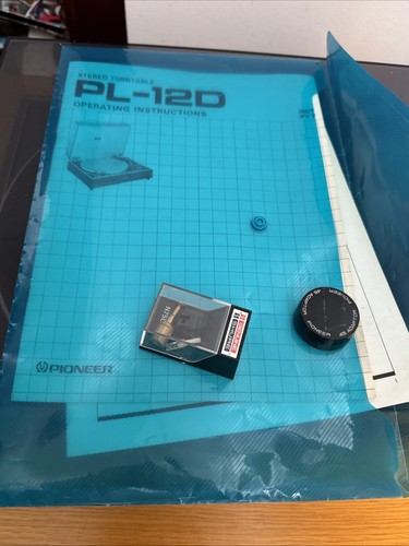 Pioneer PL-12D giradischi vintage Shure ED T2 stilo buone condizioni - Foto 4 di 7