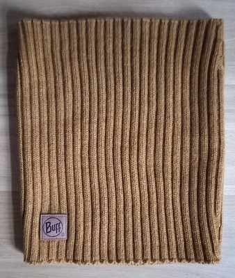 BUFF Norval Knitted Merino Wool Neckwarmer Schlauchschal Mustard Goldgelb