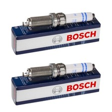 2x BOSCH Zündkerze für Opel Corsa F Combo Großraumlimousine X19 1.2 Peugeot