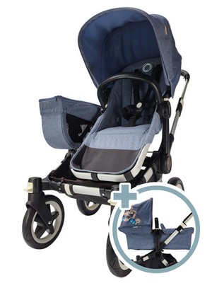 Bugaboo - Donkey 2 Mono Kinderwagen - 1 Jahr Garantie & 30 Tage Rückgaberecht