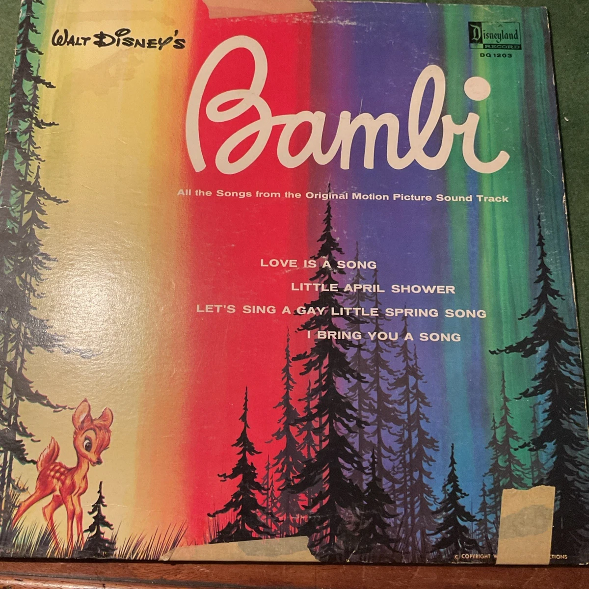 Bambi Disney Records (Pre - 1968) for sale | eBay