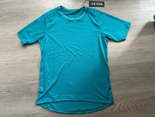 Le Col Mens Peacock Green Pro Air Short Sleeve Base Layer Size XXL / 2XL - BNWT