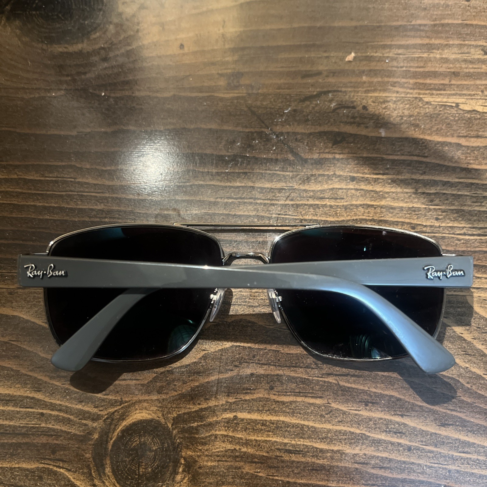Ray-Ban RB3663 004/71 60-17 Men's Rectangle Sunglasses image 4