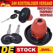 Für VW T4 IV Transporter Bus Tankdeckel Mit 2x Schlüssel 701201553 7D0201551 DE