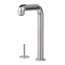 Aquabrass 5143J-PC Eatalia Joy Slim Pull-Out Dual Stream Mode Kitchen Faucet PC