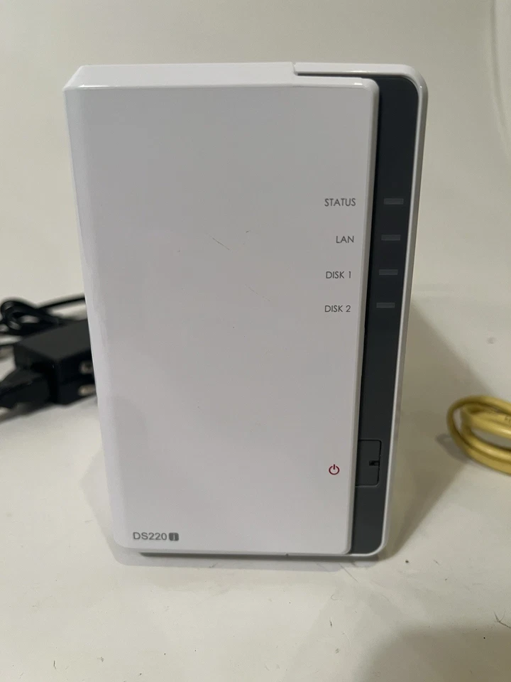 Synology 2 bay NAS DiskStation DS220j - 16TB loaded (Two 8TB WD drives included) - Image 3 of 4