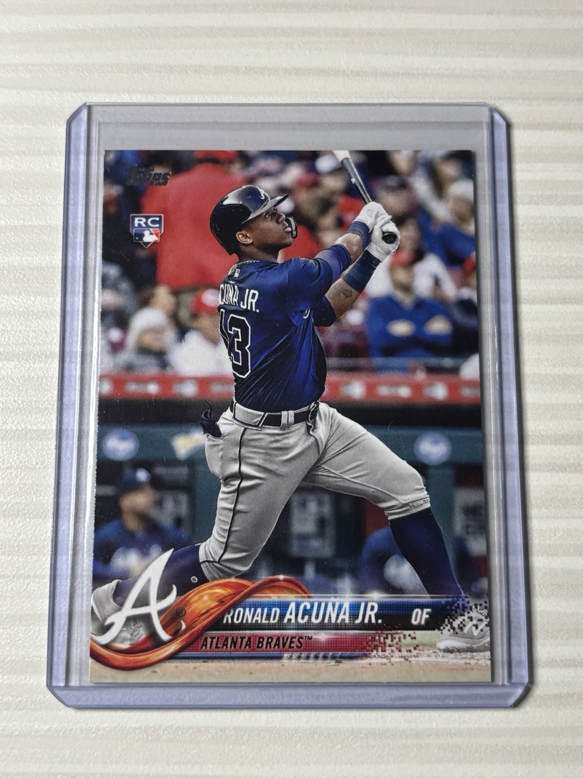 2018 Topps Update Ronald Acuna Jr. #US250 Rookie Card (RC)