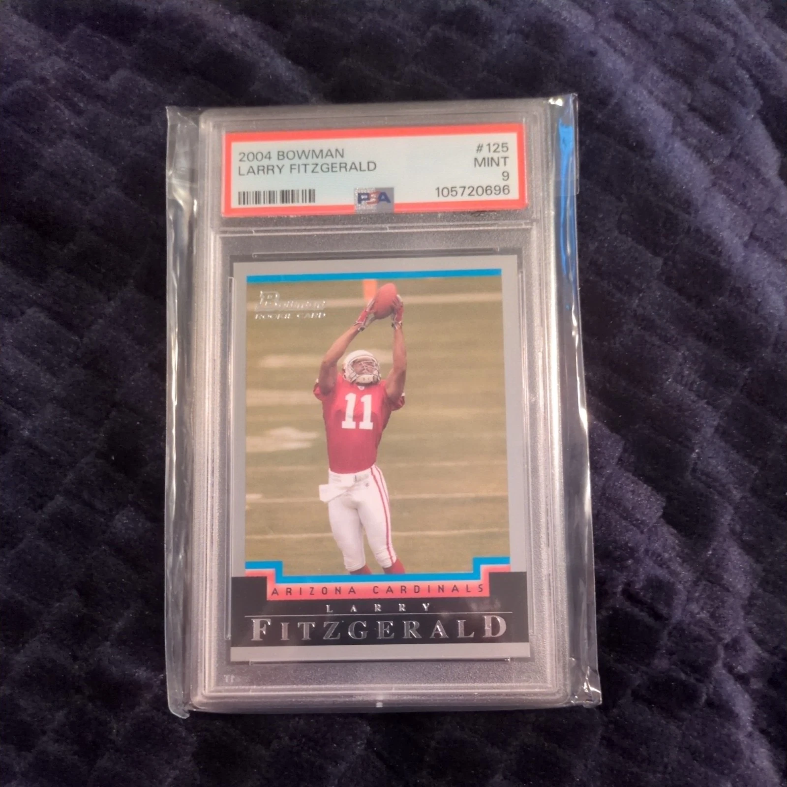 Deal for 2004 Bowman Chrome - Larry Fitzgerald #118 (RC) Rookie HOF PSA 9 MINT