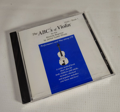 ABC's of Violin for the Absolute Beginner CD - Book 1 - Play-along CD