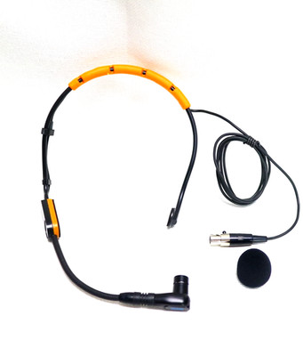 Orange Headset SM35 Microphone For Shure Wireless Pock Transmitter TA4F Mini 4P
