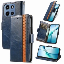Business Flip Stand Leather Wallet Case For Moto G Stylus 5G 2025/G Power/G 5G