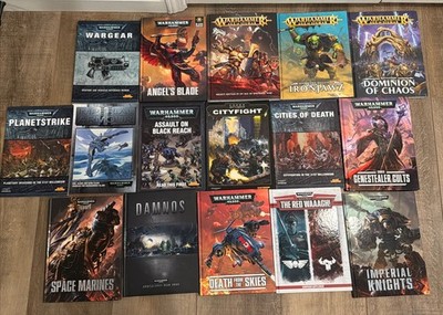 Warhammer 40K  Book  Games Workshop 40000 Books Lot  16