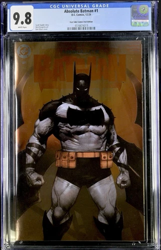 ABSOLUTE BATMAN #1 CGC 9.8 BEN OLIVER EXCL FOIL VARIANT LTD 800 SCOTT SNYDER
