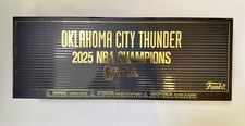 FUNKO POP! Oklahoma City Thunder 2025 World Champions 5-Pack New in Box OKC SGA