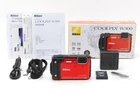【MINT BOXED】Nikon COOLPIX W300 Orange 16.5MP Compact Digital Camera