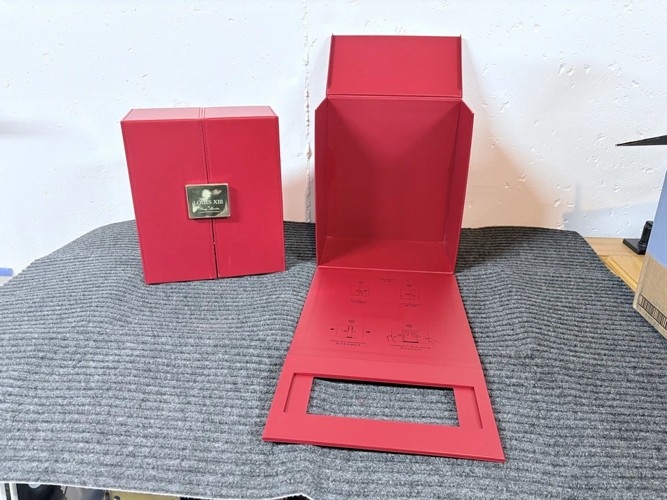 Пустая бутылка Remy Martin Louis Xlll, 750 мл, с коробкой, бакарат сверху - Изображение 4 из 4