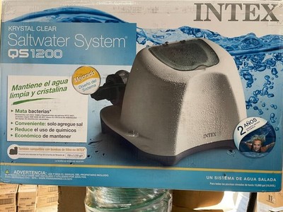 Intex Krystal Clear Saltwater Pool System QS1200