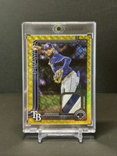 2026 Topps Junior Caminero #477 Gold Foilfractor 1/1 Patch Relic Rays💎