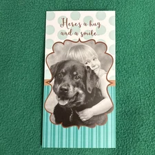 Leanin’ Tree Friendship Greeting Card “Here’s A Hug And A…”