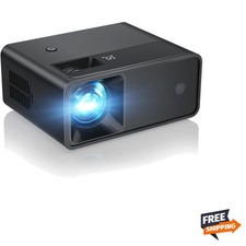 Mini Projector, 2025 Upgraded Full HD 1080P Support Video Projector, Portable...