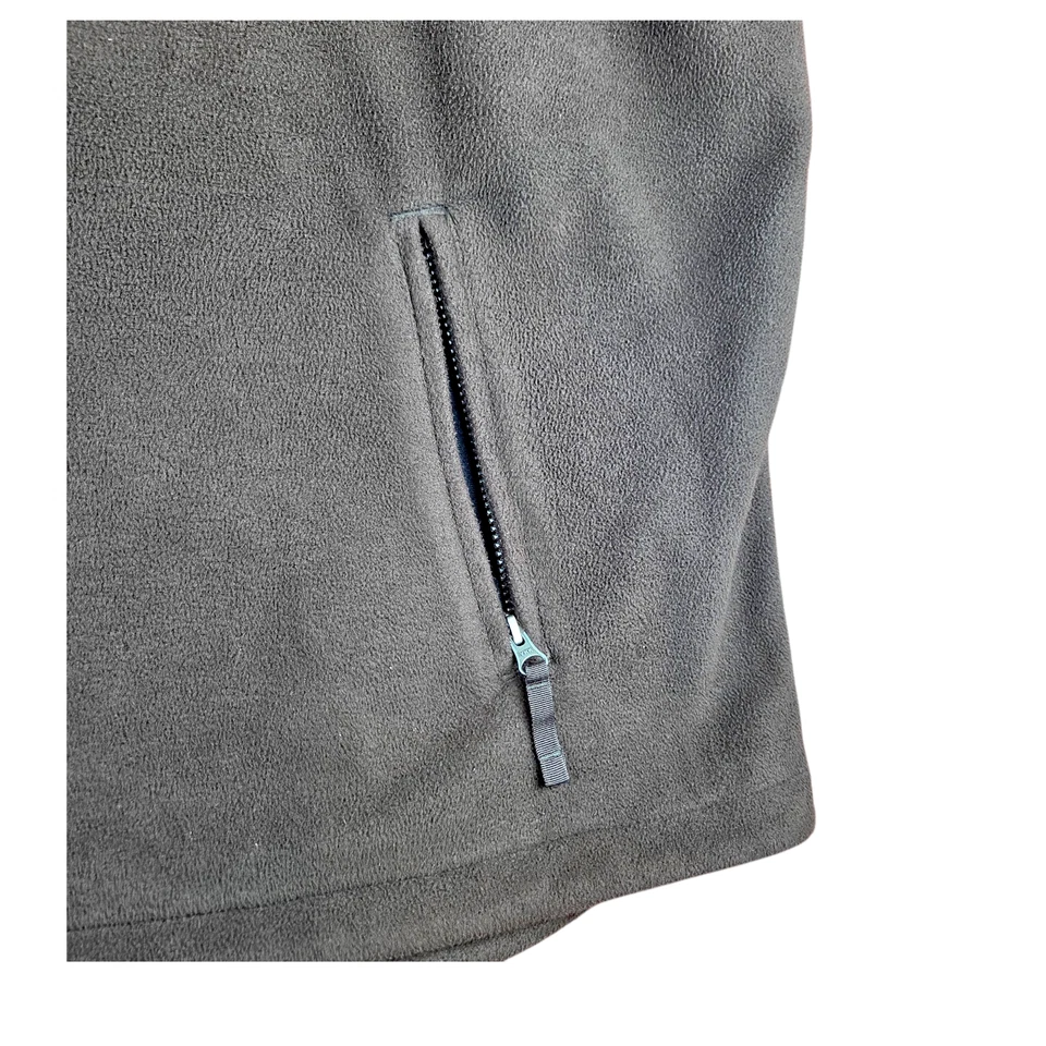 Duluth Trading Co. Vest Dark Brown Fleece Full Zip Comfort Outdoor Mens Size 4XL - Image 3 of 4