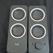 Logitech 2.0 Wired Computer Speakers 10W RMS 3.5mm AC Volume Control Type G