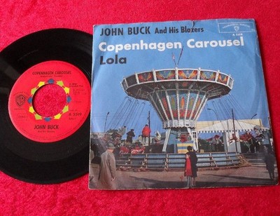 Single 7'' John Buck and his Blazers - Copenhagen Carousel / Lola