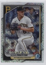 2024 Bowman Mega Box Chrome Mojo Refractor Quinn Priester #67 10pj