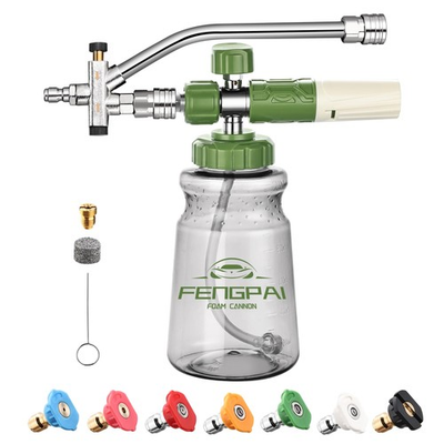 #ad Pressure Washer Foam Cannon Dual connector Accessory 7 Power Washer Sprayer ... $37.96