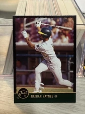 RARE! 1999 Just Minors Nathan Haynes Black Border #96 Visalia Oaks #’d 2/50