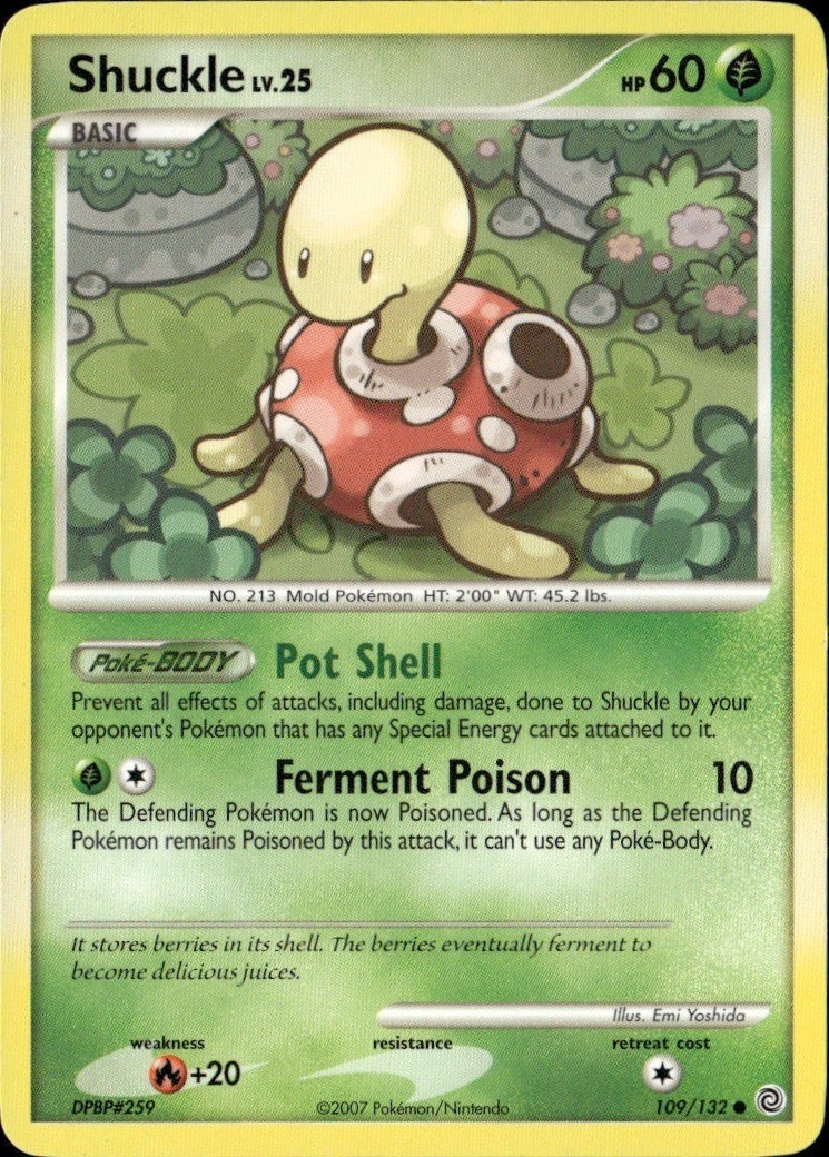 Shuckle  Common SW Secret Wonders 109/132 LP